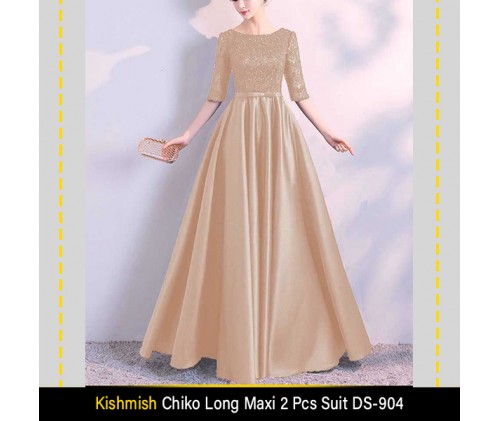 Kishmish Chiko Long Maxi 2 Pcs Suit DS-904